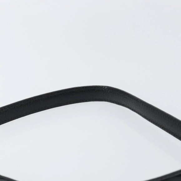 GUCCI GG Canvas Shoulder Bag Black Silver Auth - Picture 9 of 16